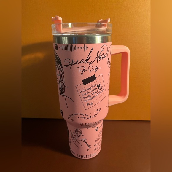 TAYLOR SWIFT ๐ pink Tumbler ๐ - Picture 2 of 6